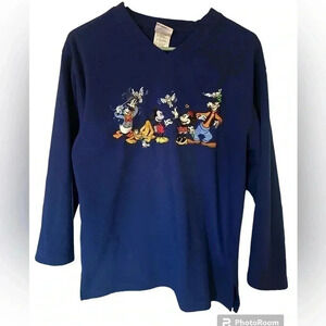 Vintage 90s The Disney Store Group Character Sweater